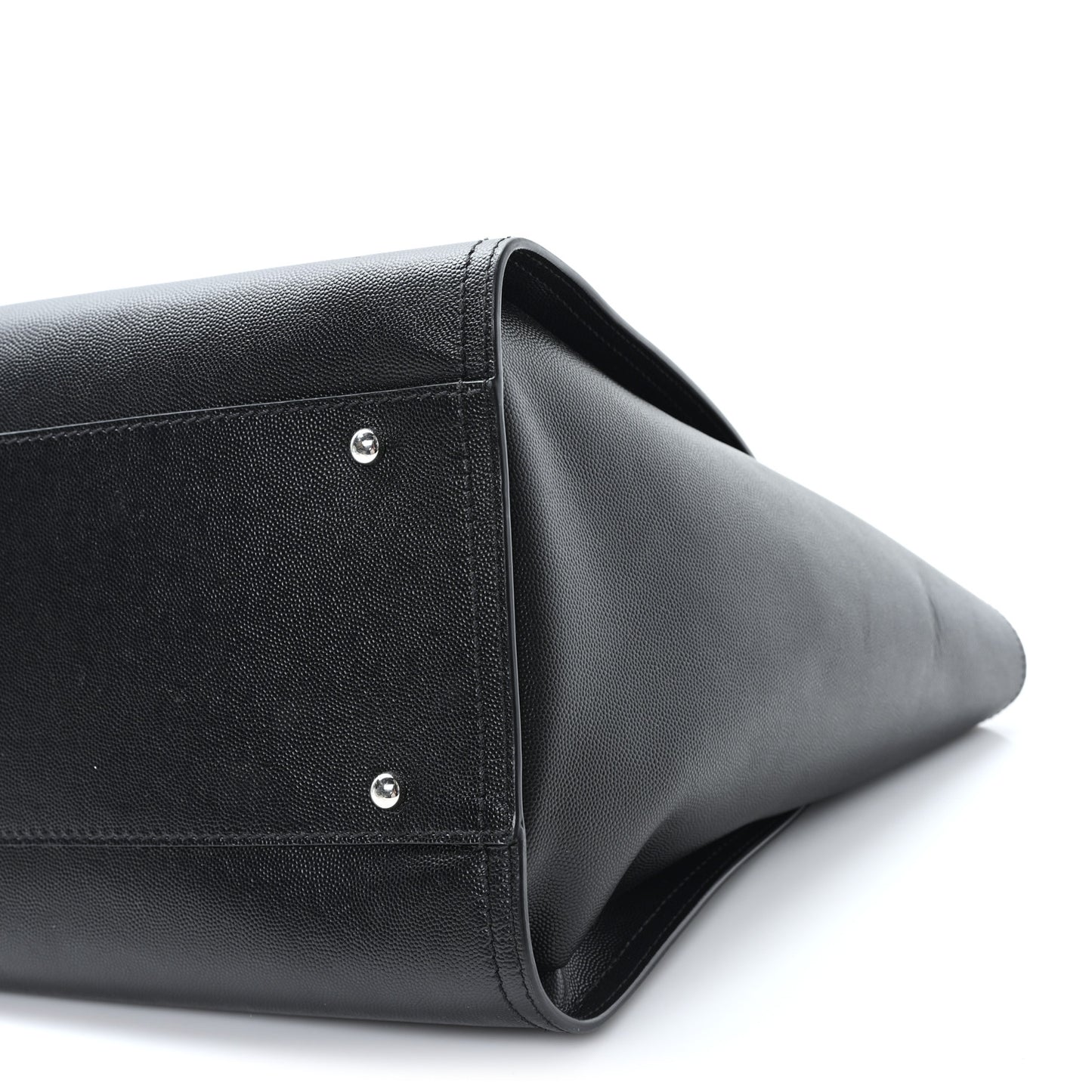 Caviar Medium Studded Deauville Tote Black