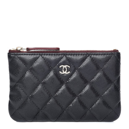 Chanel Caviar Quilted Small Cosmetic Case Black 1 of 10