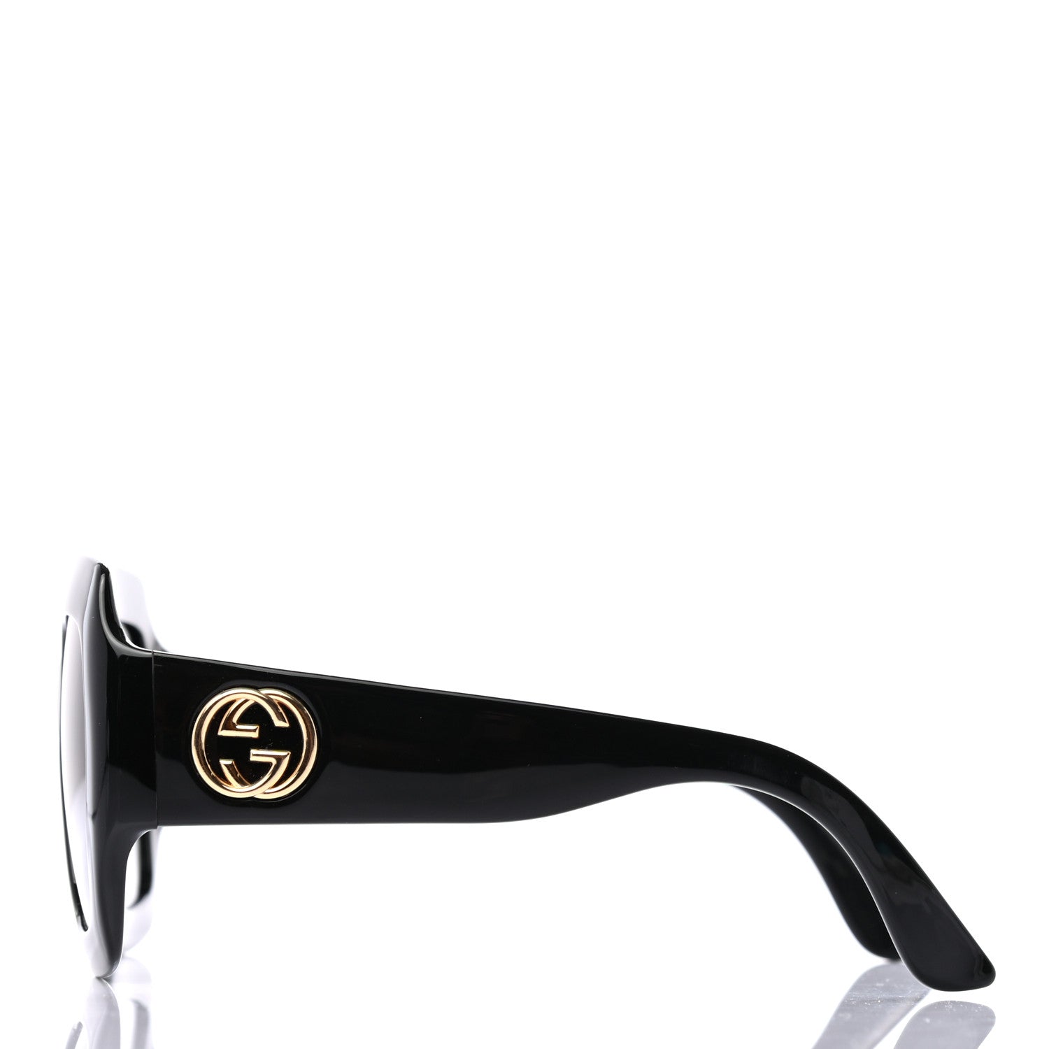 Gucci Acetate Square Frame Sunglasses GG3826S Black 3 of 7