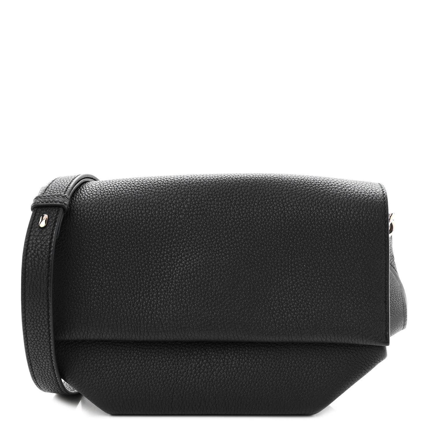 Hermes Taurillon Novillo Opli 24 Black Bleu Encre 1 of 11