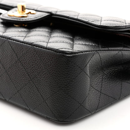 Chanel Caviar Quilted Small Double Flap Black 10 of 10