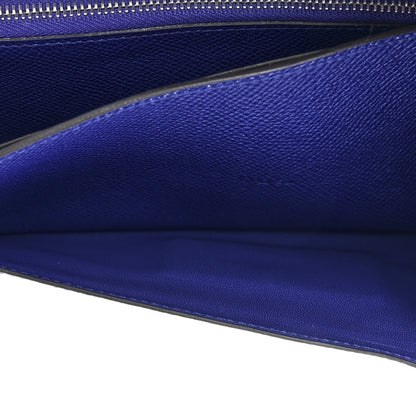 Hermes Epsom Constance Long Wallet Bleu Electrique 5 of 18