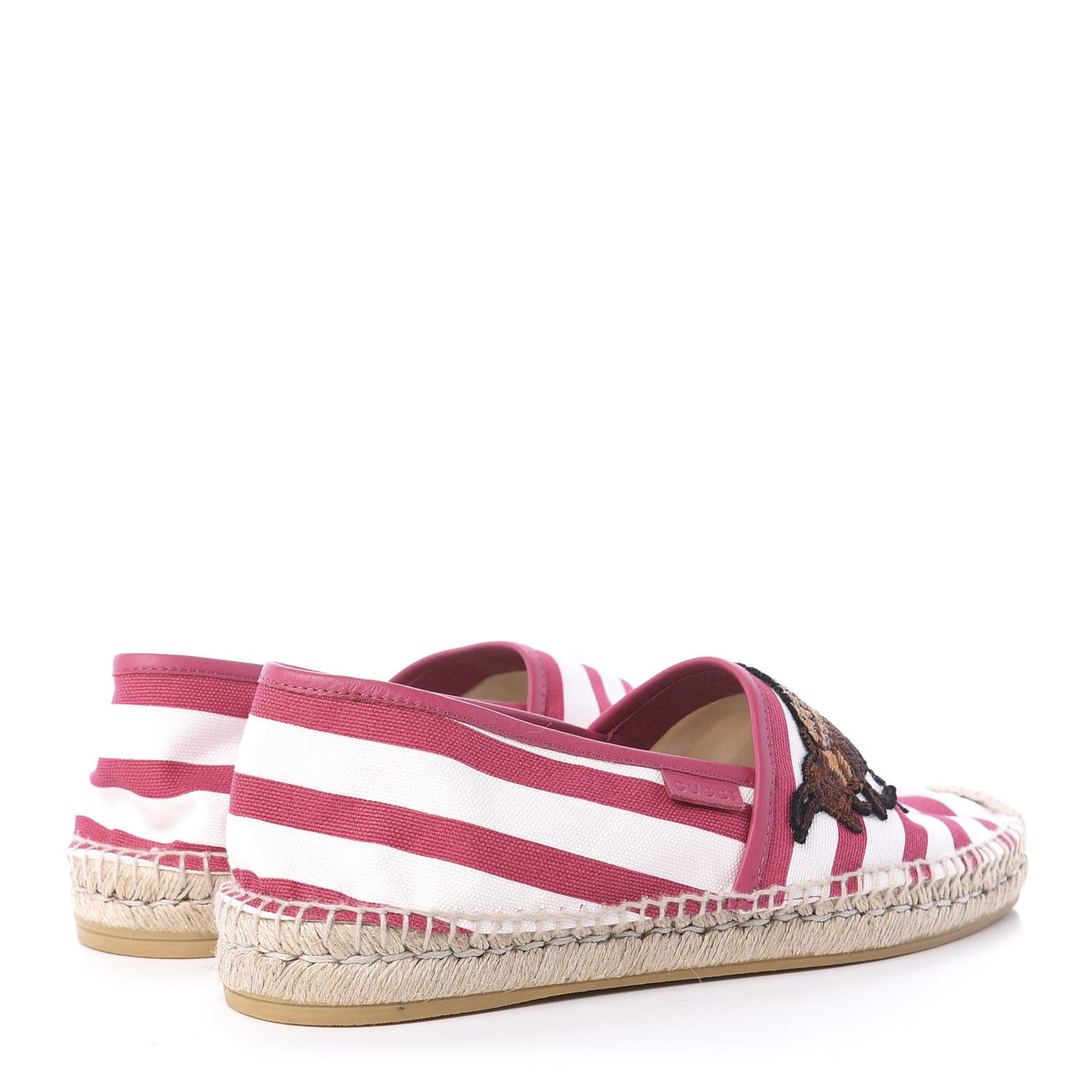 Canvas Striped Mens Alejandro Espadrilles 10.5 White Peonia Flower