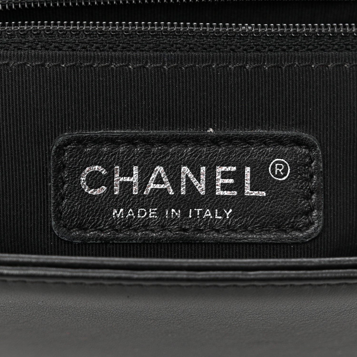 Chanel Lambskin Quilted New Medium Boy Flap Black 6 of 12