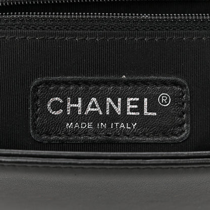 Chanel Lambskin Quilted New Medium Boy Flap Black 6 of 12