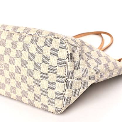 Louis Vuitton Damier Azur Neverfull MM 8 of 9