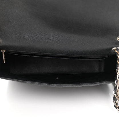 Chanel Caviar Quilted Maxi Single Flap Black 7 of 11