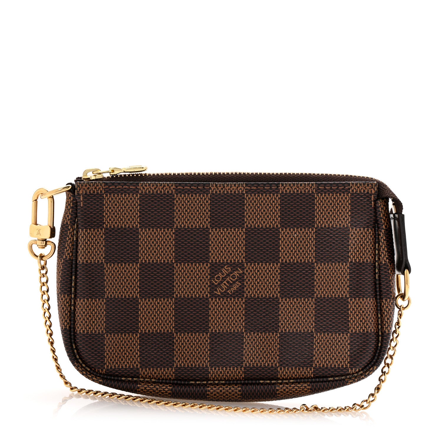 Louis Vuitton Damier Ebene Mini Pochette Accessories 3 of 8