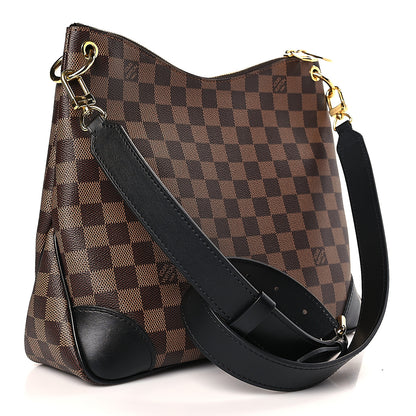 Louis Vuitton Damier Ebene Odeon MM Black 2 of 7