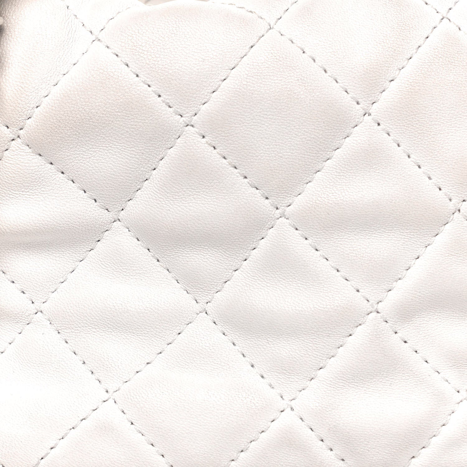 Chanel Lambskin Quilted Small Perfect Meeting Hobo White 8 of 17