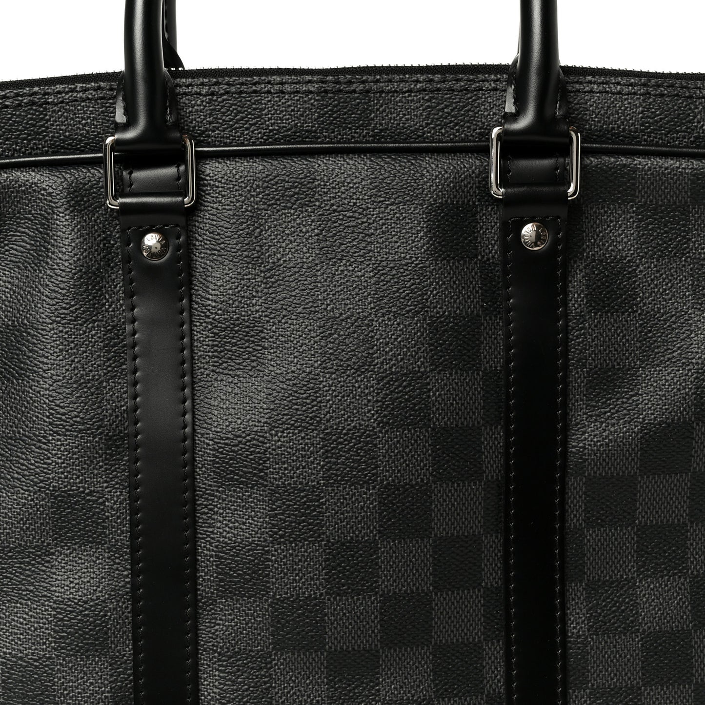 Damier Graphite Porte-Documents Voyage