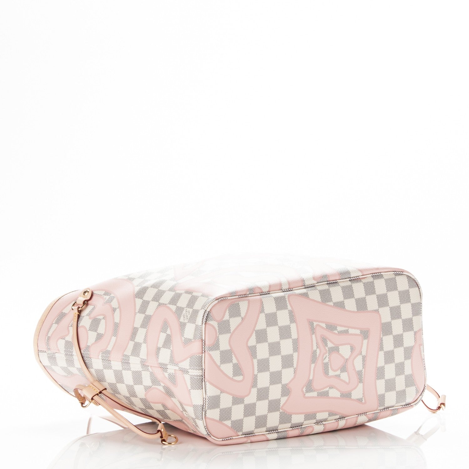 Louis Vuitton Damier Azur Tahitienne Neverfull MM 4 of 8
