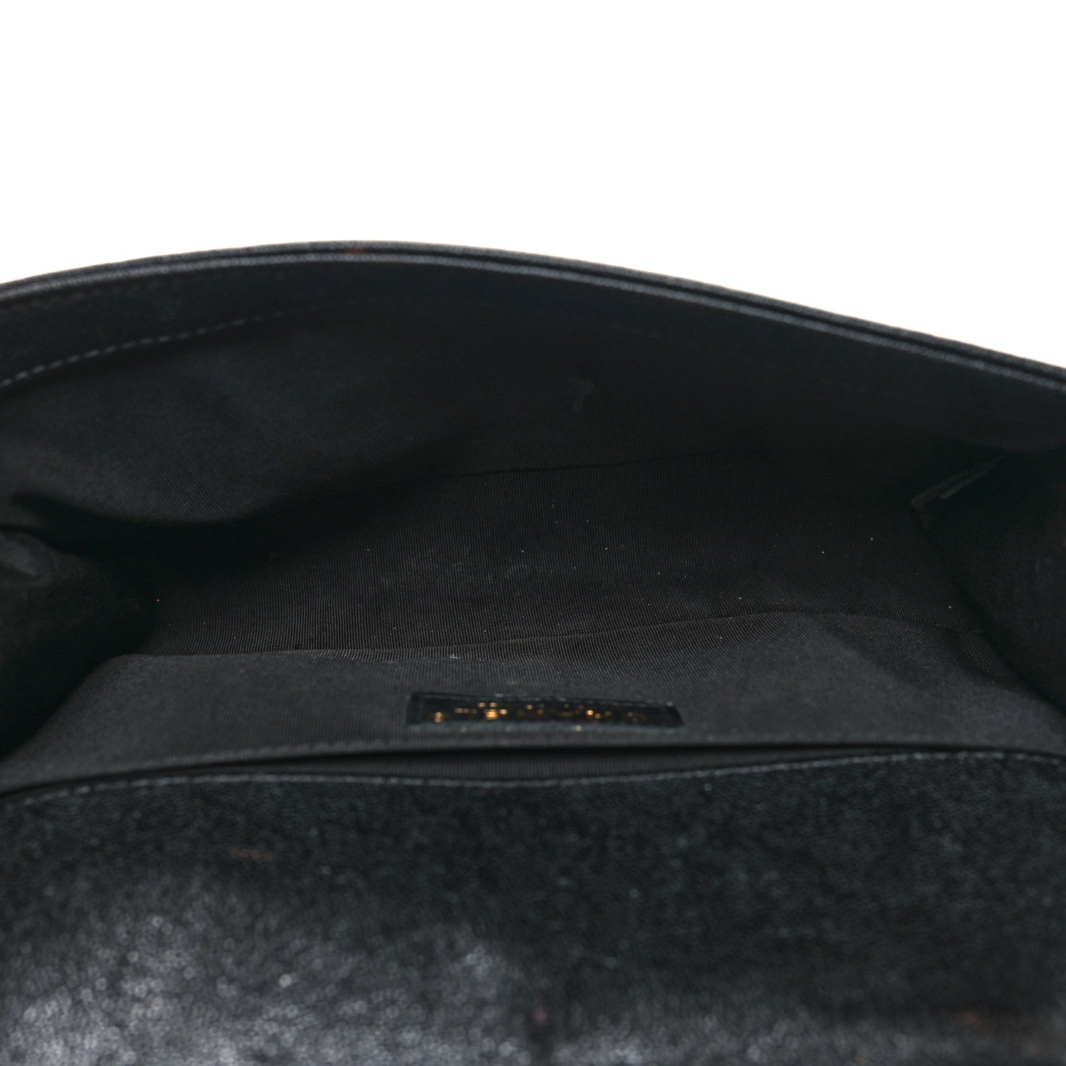 Chanel Caviar Chevron Quilted Medium Boy Flap Black 5 of 11