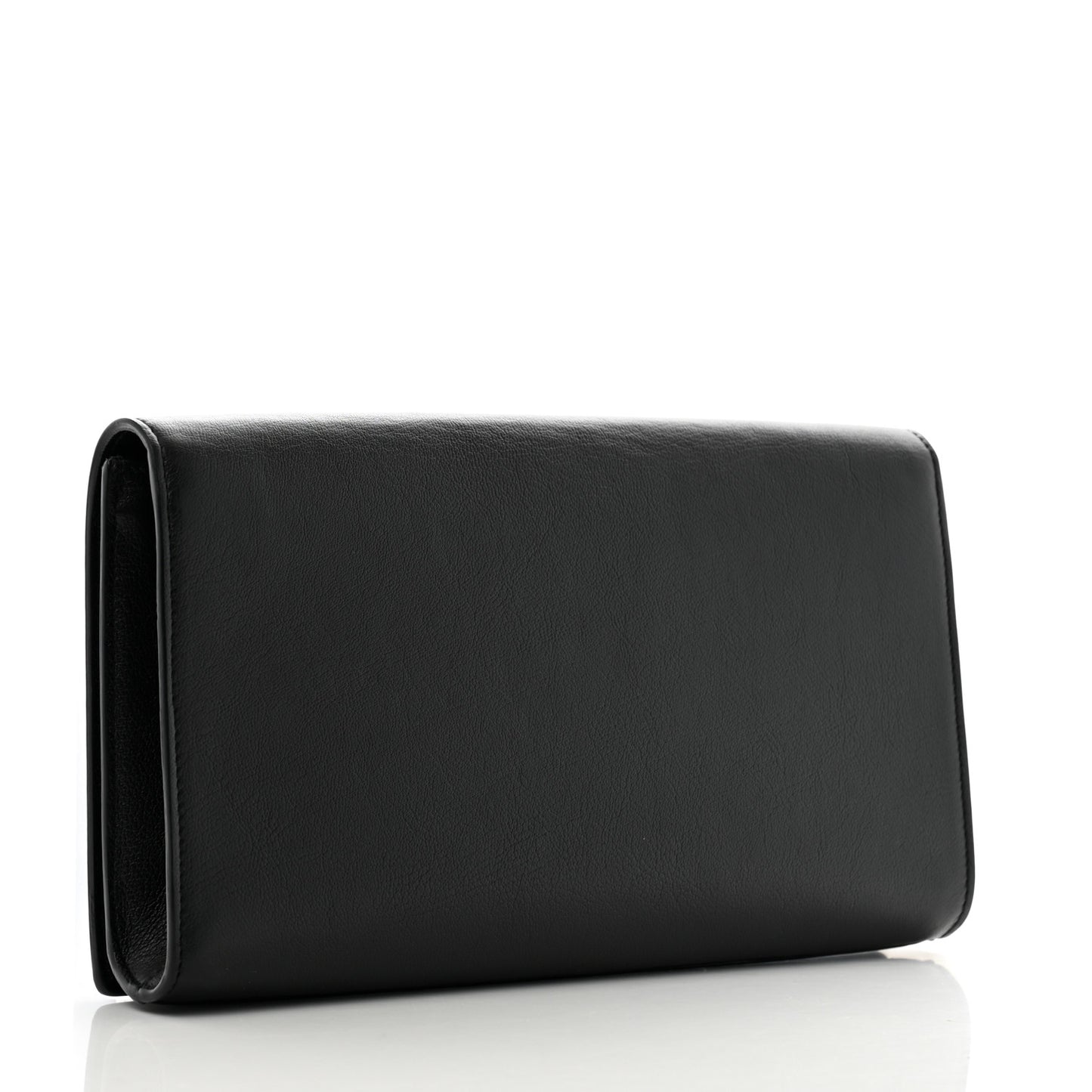 Calfskin Monogram Large Belle De Jour Clutch Black