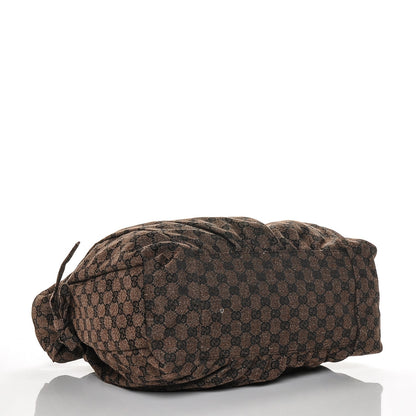 Gucci Monogram Medium Hysteria Tote Brown 4 of 6