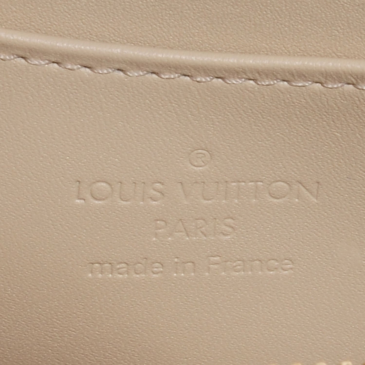Louis Vuitton Vernis Leopard Zippy Coin Purse Blanc Corail 6 of 8