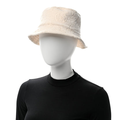 Louis Vuitton Cotton Jacquard Monogram LVacation Reversible Hat M White 3 of 16