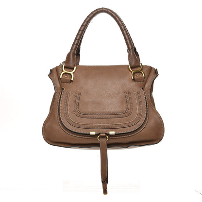Chloe Calfskin Small Marcie Satchel Nut 1 of 15