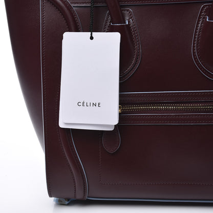 Celine Palmelato Micro Luggage Light Burgundy 7 of 8