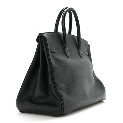 Hermes Ardennes Birkin 35 Black 3 of 10