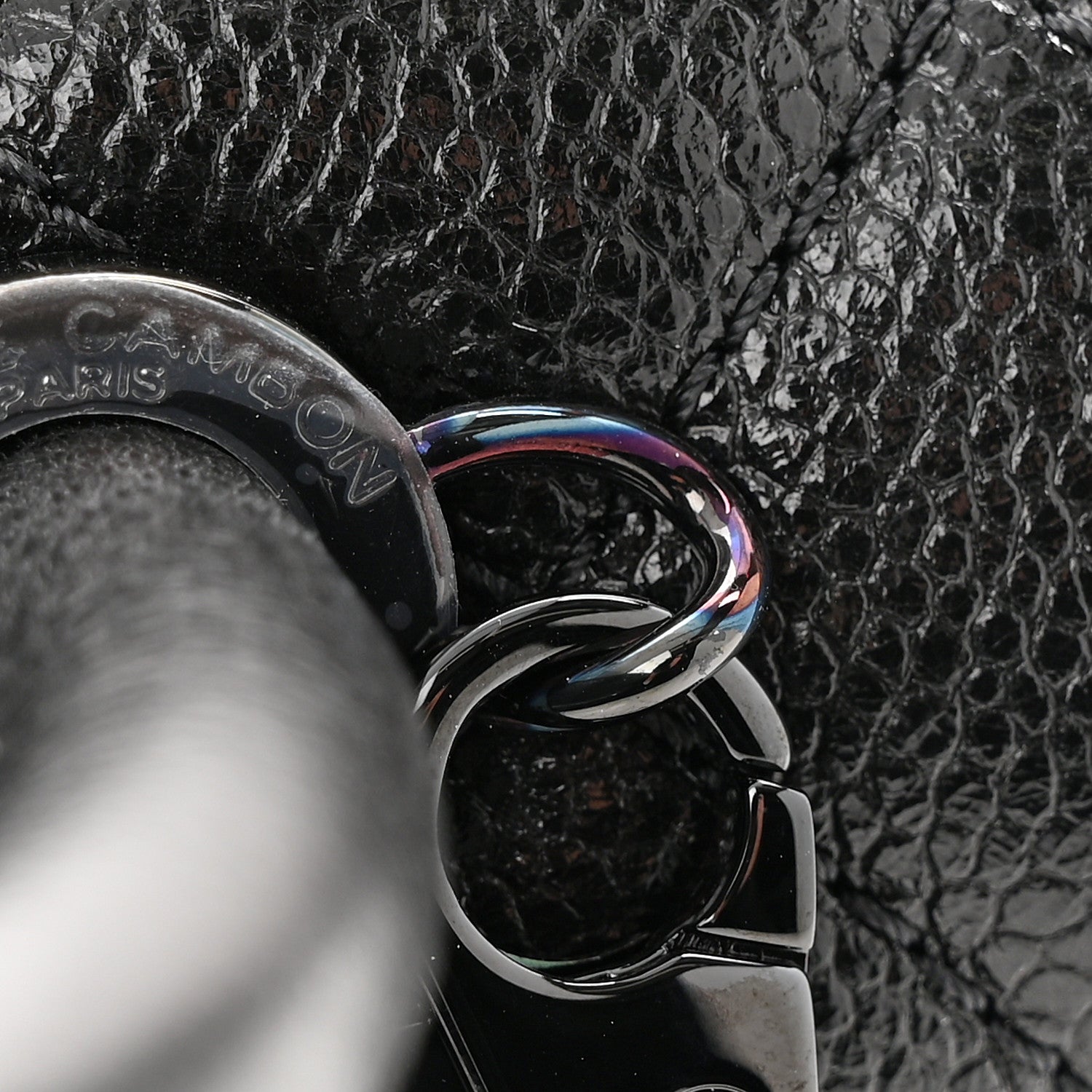 Chanel Caviar Quilted Mini Coco Handle Flap So Black 11 of 12