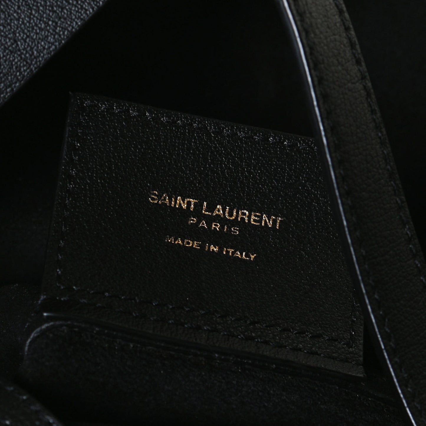 Calfskin Medium Shopping Tote Black