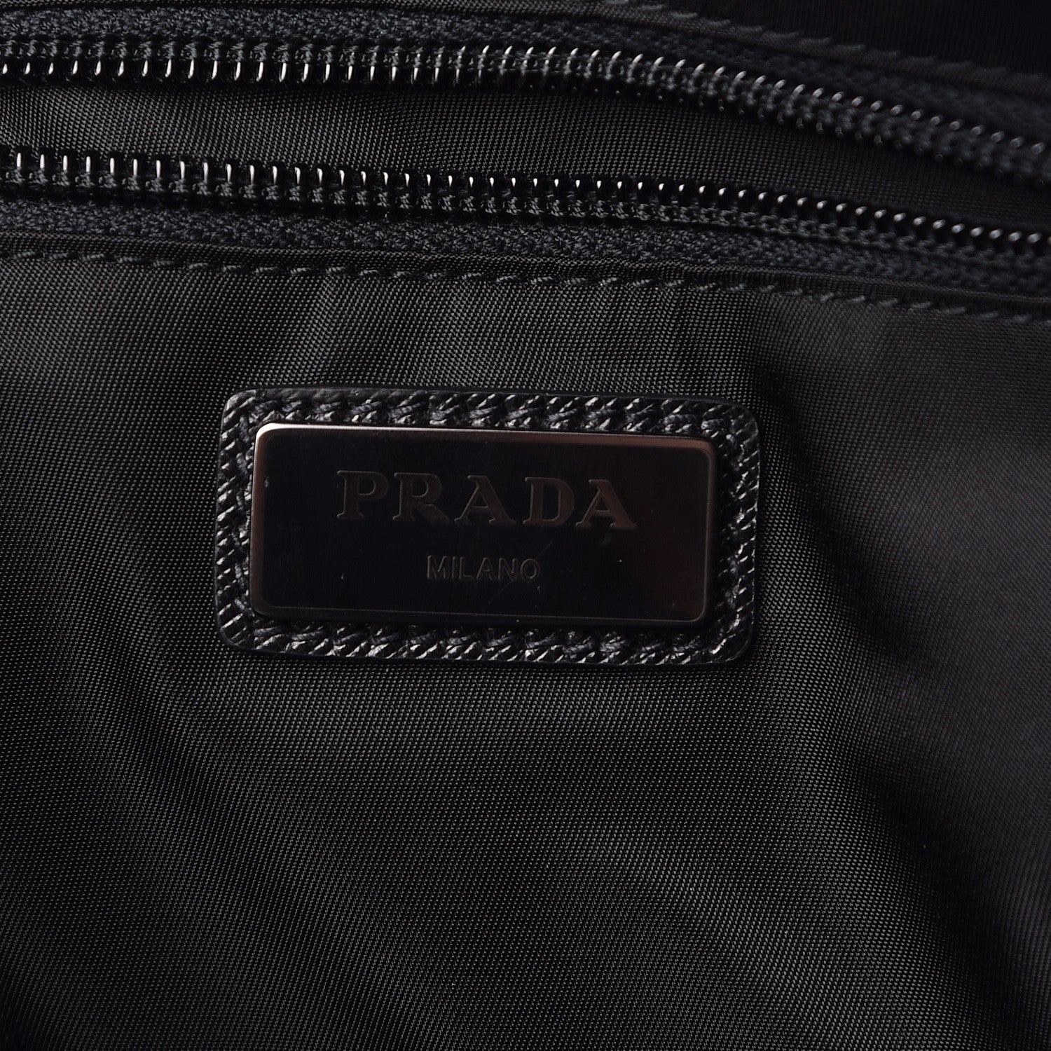 Prada Tessuto Nylon Camouflage Print Double Buckle Backpack Fumo 6 of 11
