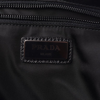Prada Tessuto Nylon Camouflage Print Double Buckle Backpack Fumo 6 of 11