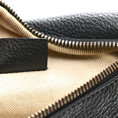 Gucci Grained Calfskin Small Logo Belt Bag Black 7 of 11