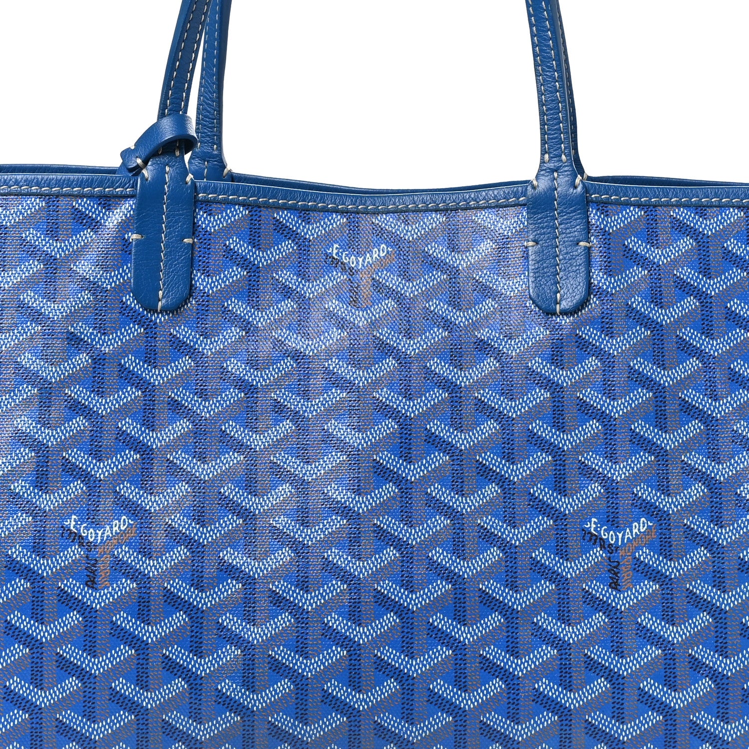 Goyard Goyardine Saint Louis Sky Blue 9 of 11