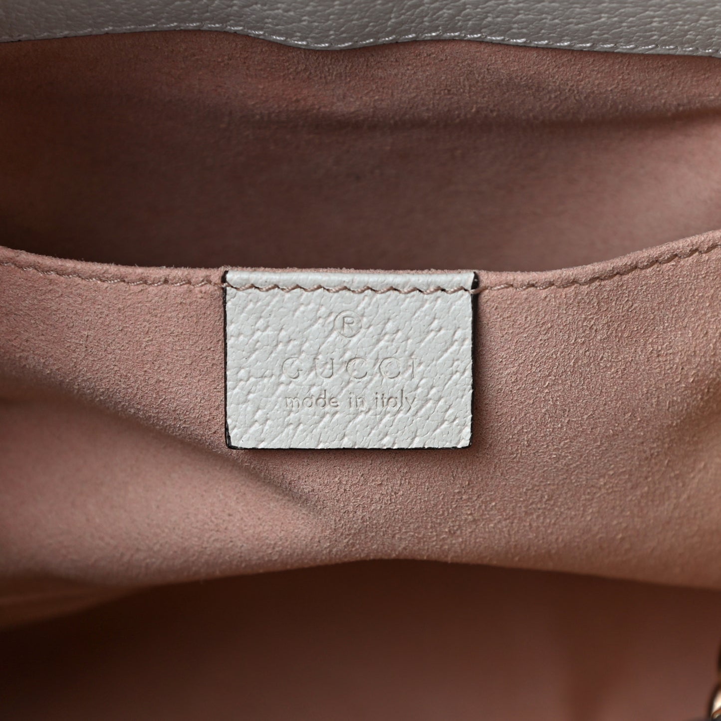 GG Supreme Monogram Flora Textured Calfskin Small Padlock Tote Beige Ebony Multicolor Mystic White