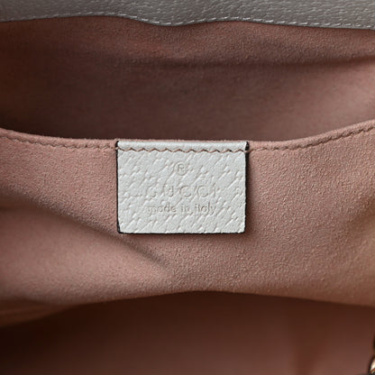 Gucci GG Supreme Monogram Flora Textured Calfskin Small Padlock Tote Beige Ebony Multicolor Mystic White 6 of 11