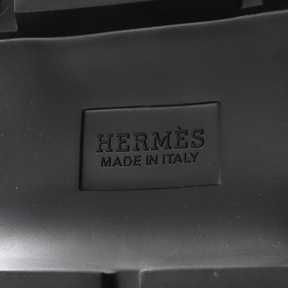 Hermes Canvas Calfskin Itineraire Ankle Boot 39 Black 7 of 9