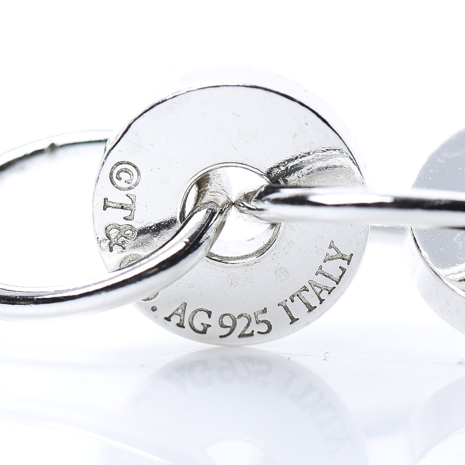 Tiffany Sterling Silver 1837 Circle Bracelet 5 of 5