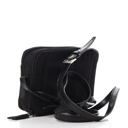 Prada Tessuto Nylon Mini Camera Crossbody Black 3 of 12