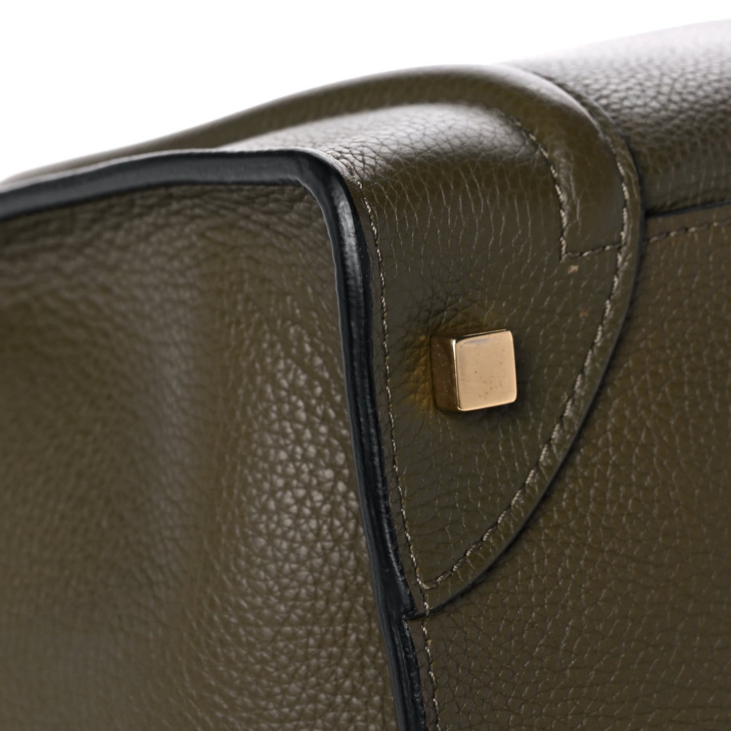 Drummed Calfskin Mini Luggage Jungle
