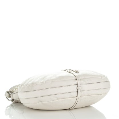 Gucci Calfskin Large Jungle Shoulder Bag White 5 of 8