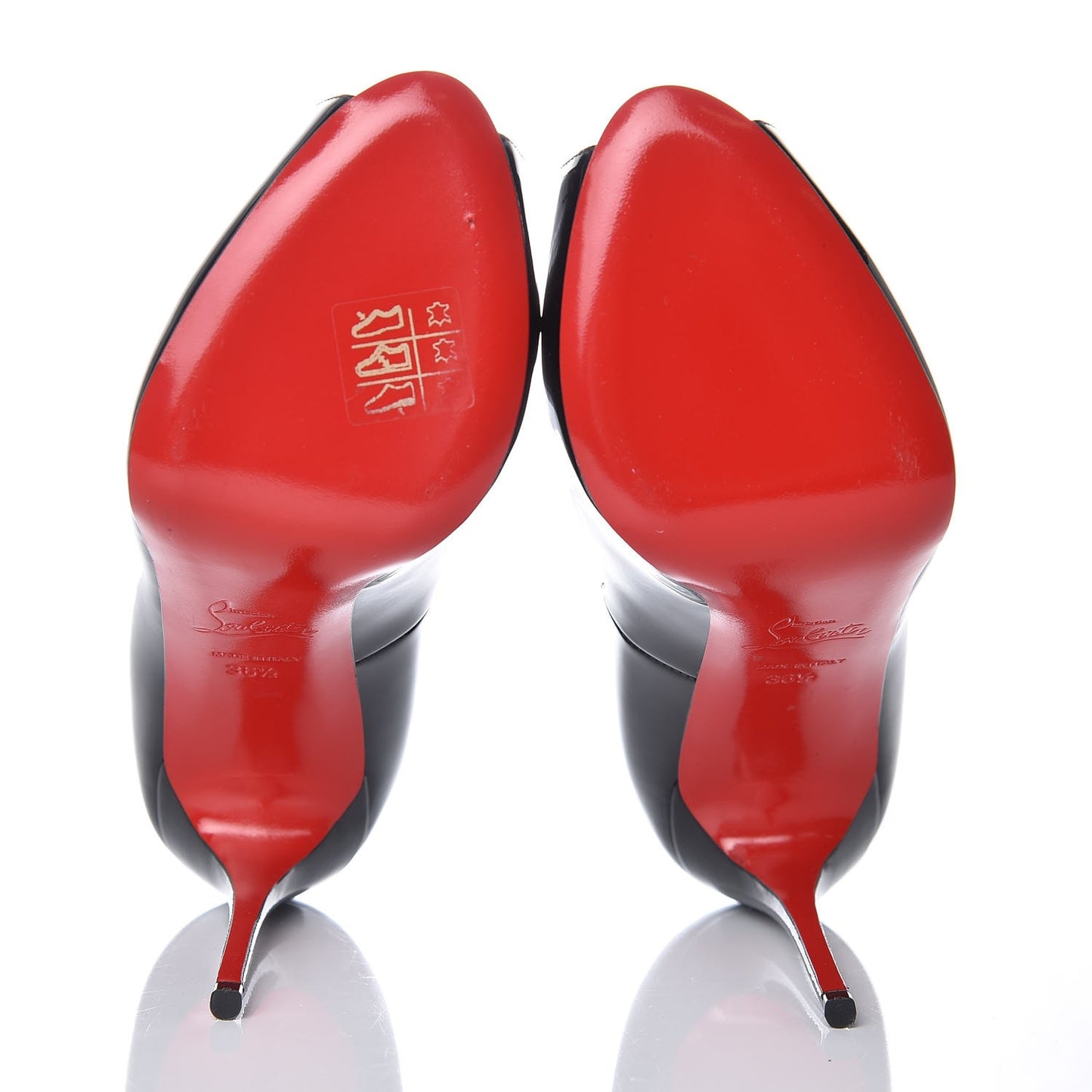 Patent New Very Prive 120 Pumps 36.5 Black