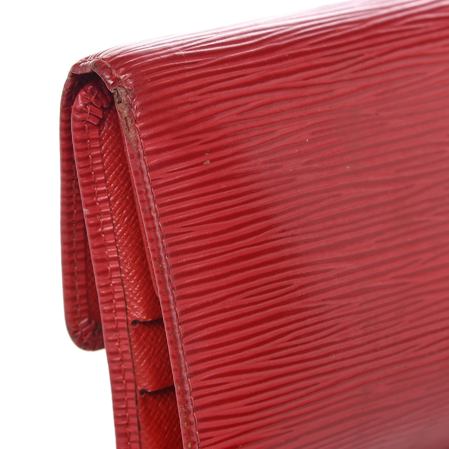 Louis Vuitton Epi Porte Tresor International Wallet Rouge 13 of 19