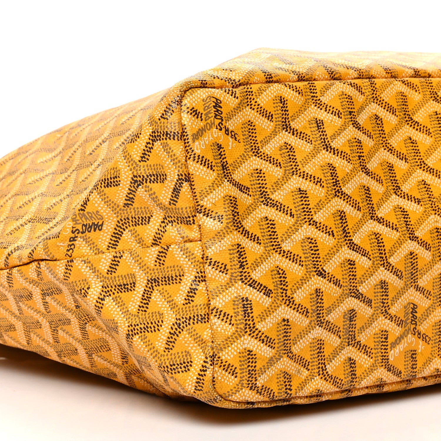 Goyard Goyardine Saint Louis PM Yellow 9 of 16