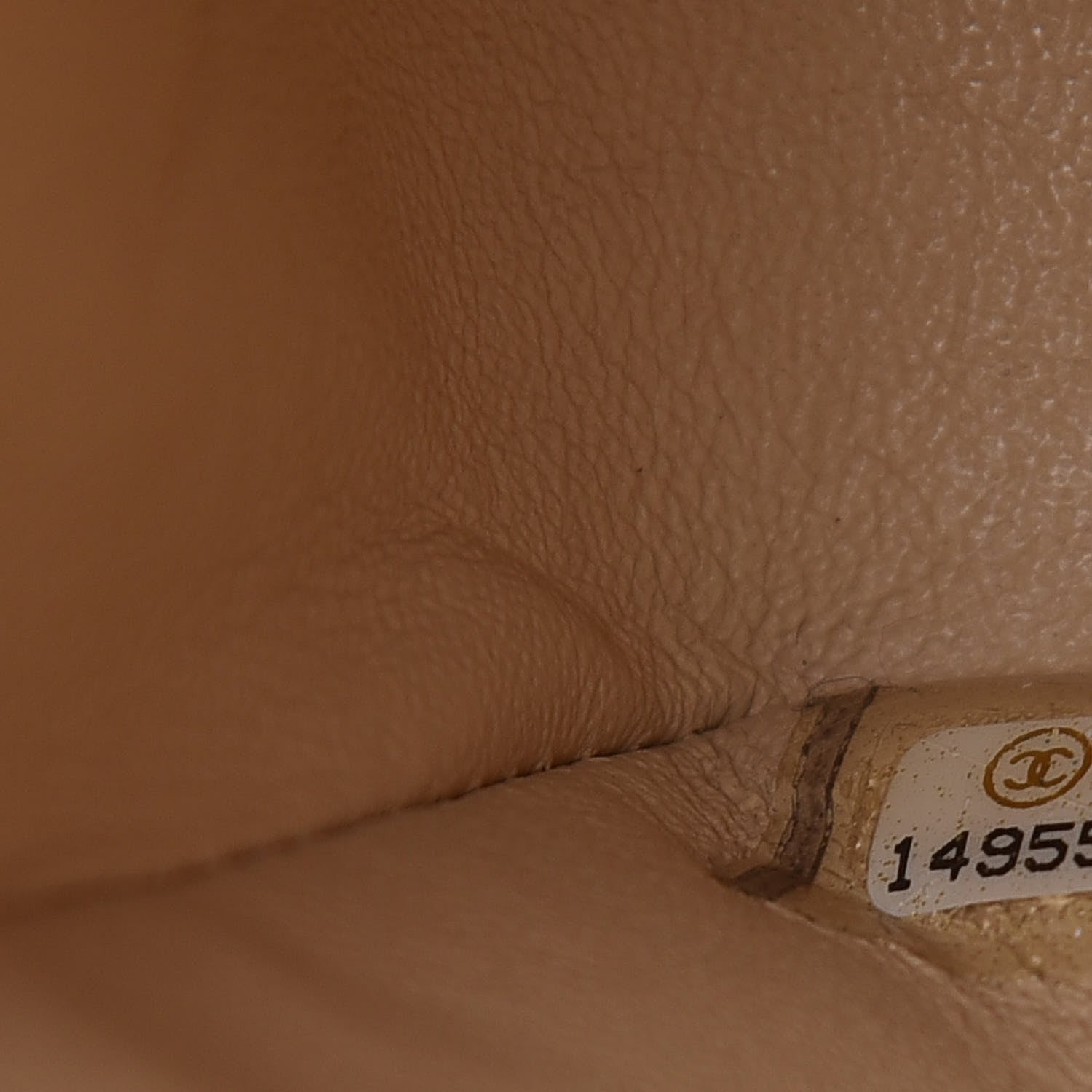 Chanel Caviar Quilted Jumbo Double Flap Beige Clair 8 of 10