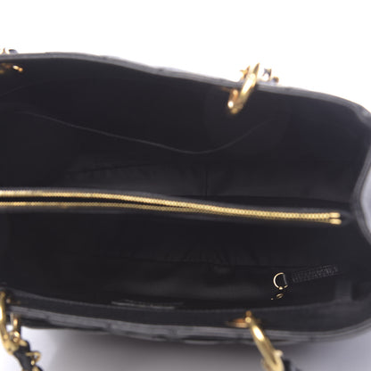 Chanel Caviar Quilted Grand Shopping Tote GST Black 5 of 13