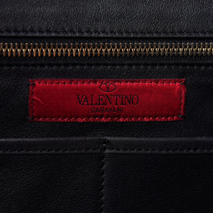 Valentino Garavani Vitello Medium Rockstud Tote Black 6 of 15