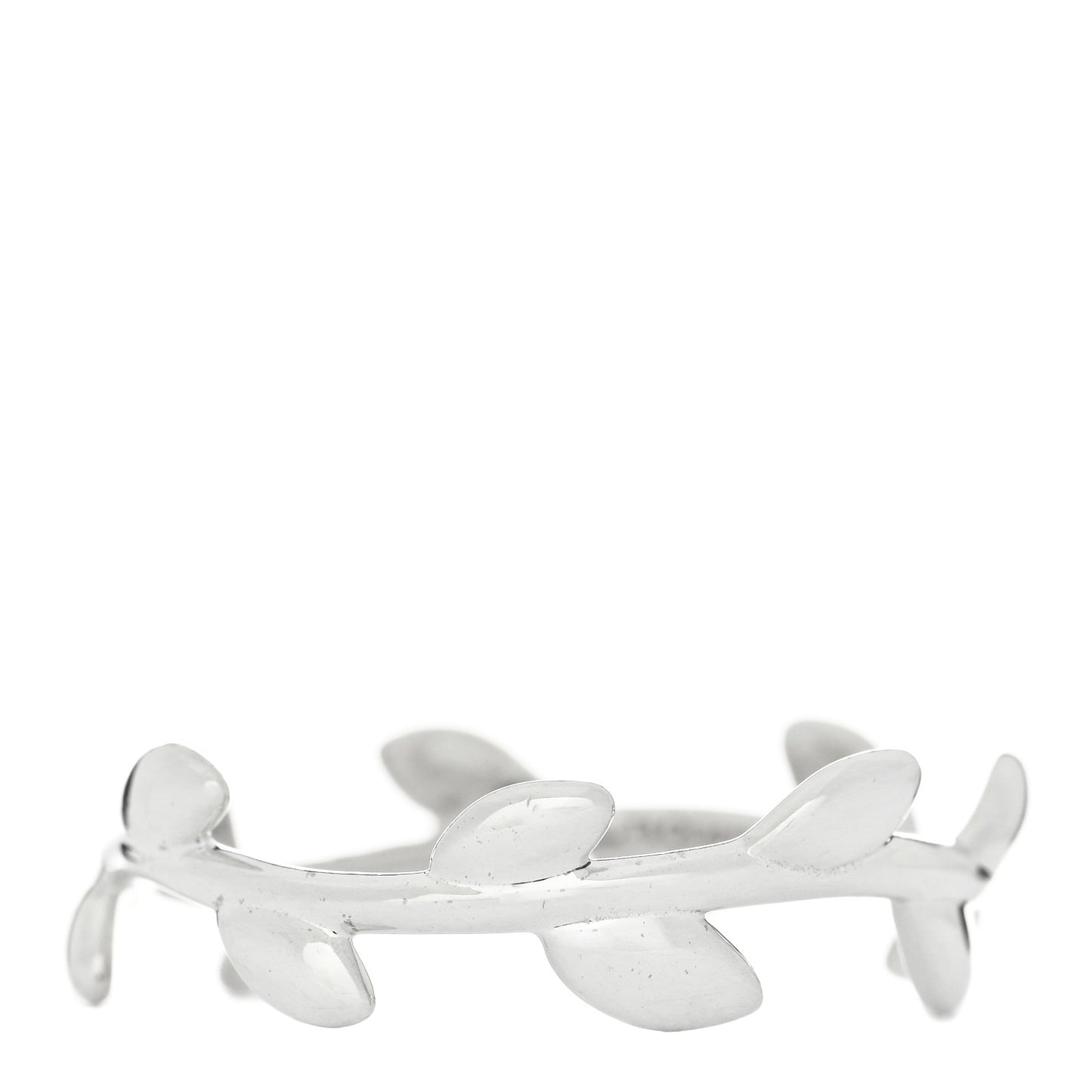 Sterling Silver Paloma Picasso Narrow Olive Leaf Band Ring 58 8.25
