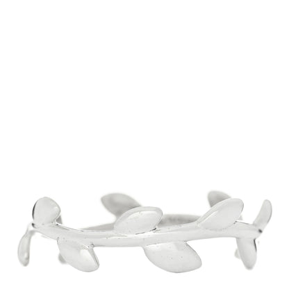 Tiffany Sterling Silver Paloma Picasso Narrow Olive Leaf Band Ring 58 8.25 1 of 4