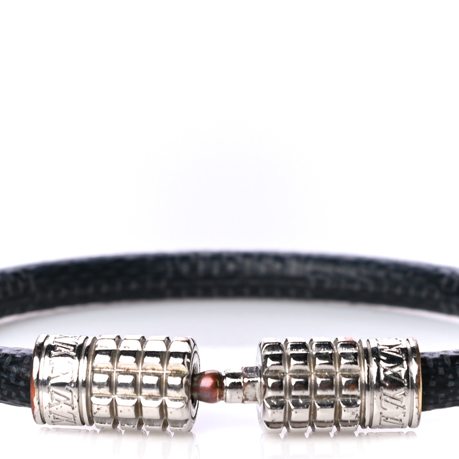 Louis Vuitton Damier Graphite Digit Bracelet 19 6 of 8