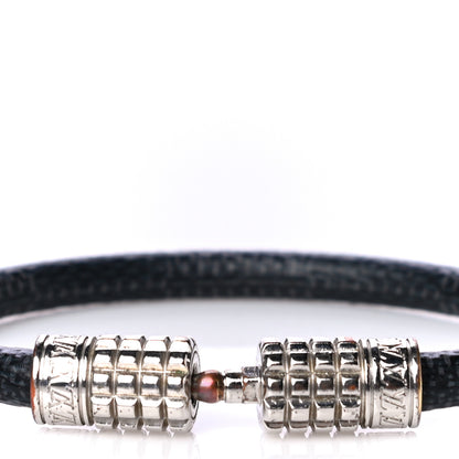Louis Vuitton Damier Graphite Digit Bracelet 19 6 of 8