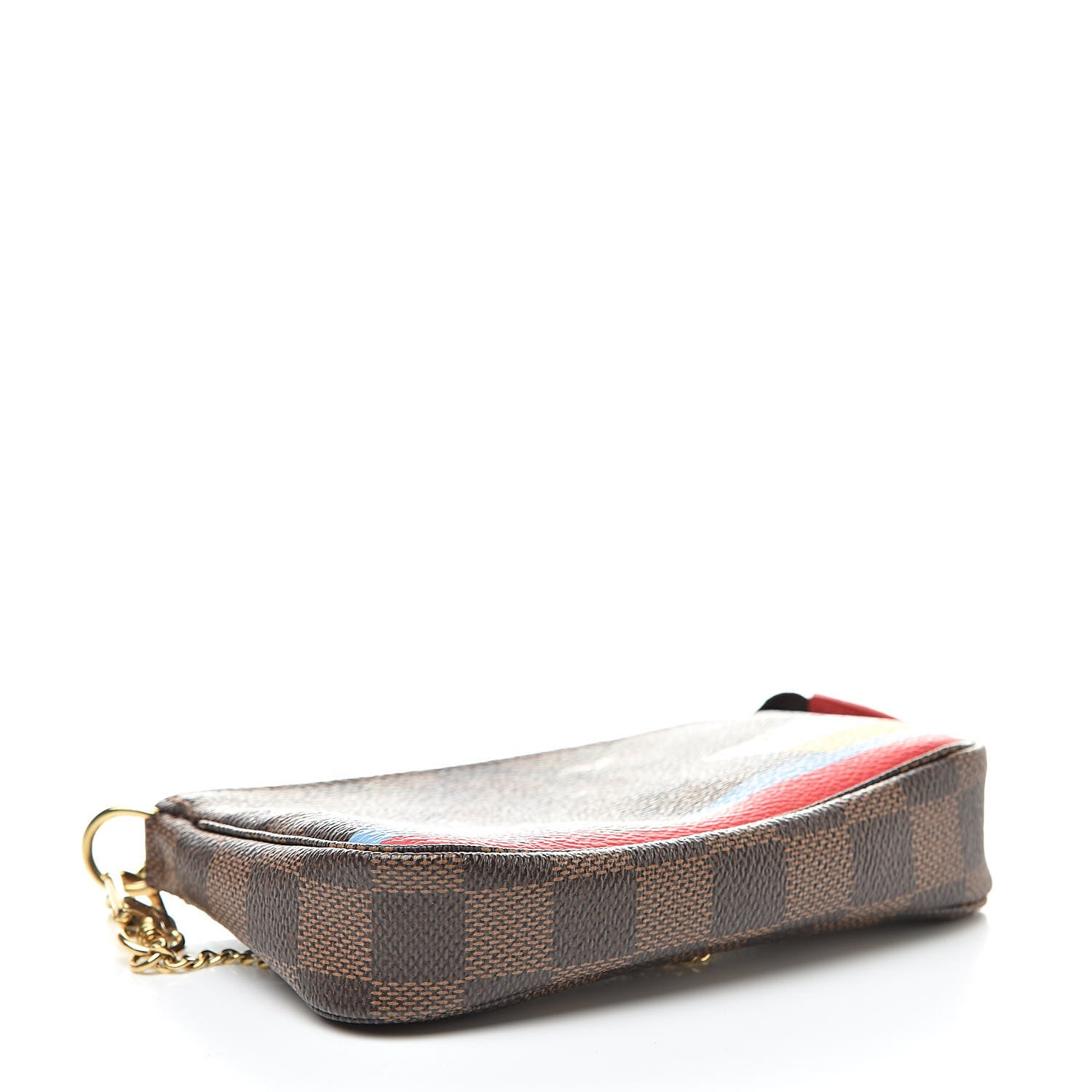 Louis Vuitton Damier Ebene 2016 Christmas Animation Mini Pochette Accessories 4 of 8