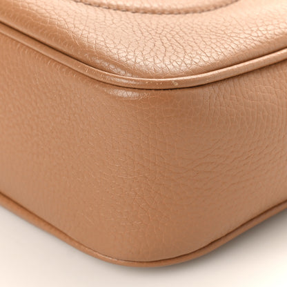 Gucci Pebbled Calfskin Small Soho Disco Bag Camelia 9 of 9