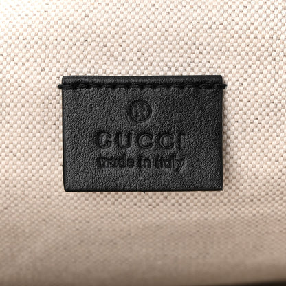 Gucci Calfskin GG Tennis Embossed Pocket Belt Bag Black 6 of 11